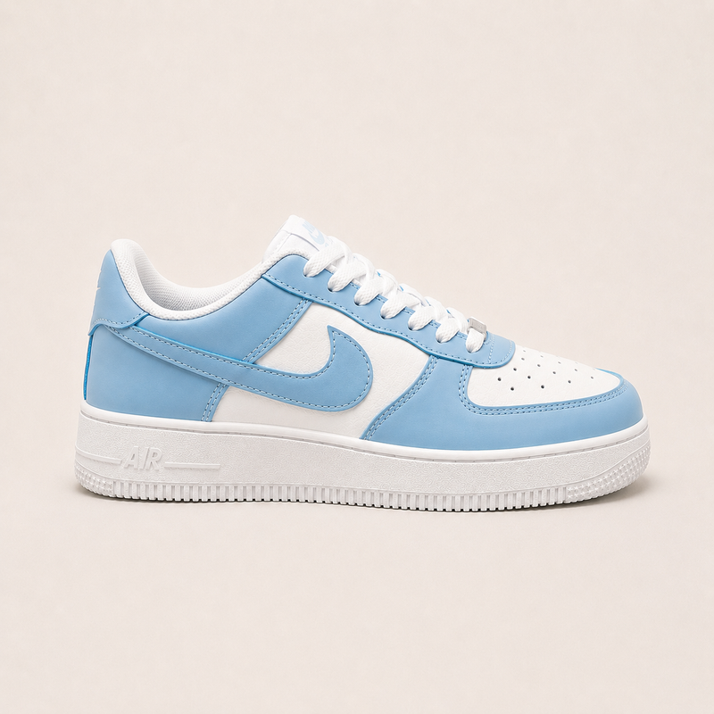 Nike AF1 Premium & Classic Blue Sneaker