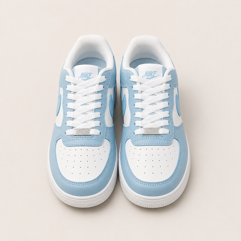 Nike AF1 Premium & Classic Blue Sneaker