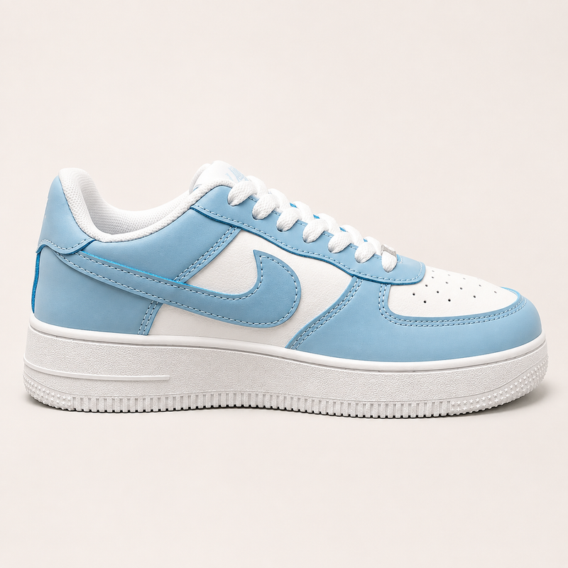Nike AF1 Premium & Classic Blue Sneaker